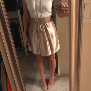 White and gold dress